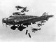 Spain: Nationalist aircraft - Italian Savoia-Marchetti SM-79s - bomb Madrid in late November 1936